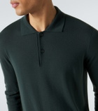 The Row Selio cashmere polo sweater
