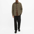 Barbour Men's Moleskin Overshirt in Olive