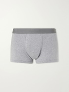 Zimmerli - Cozy Comfort Stretch Modal-Blend Boxer Briefs - Gray