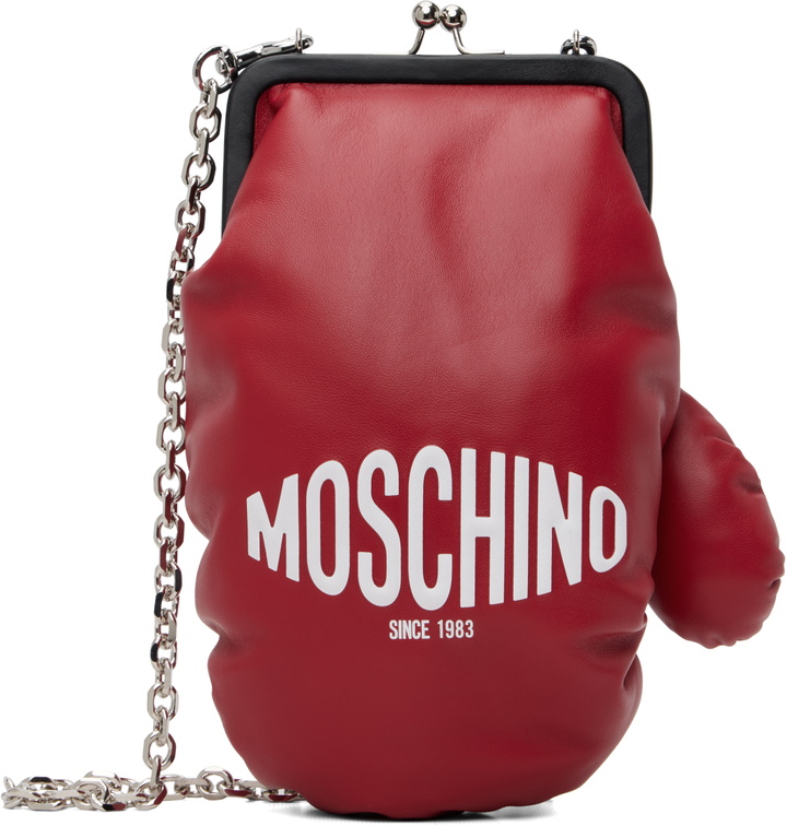 Photo: Moschino Red Boxing Gloves Bag