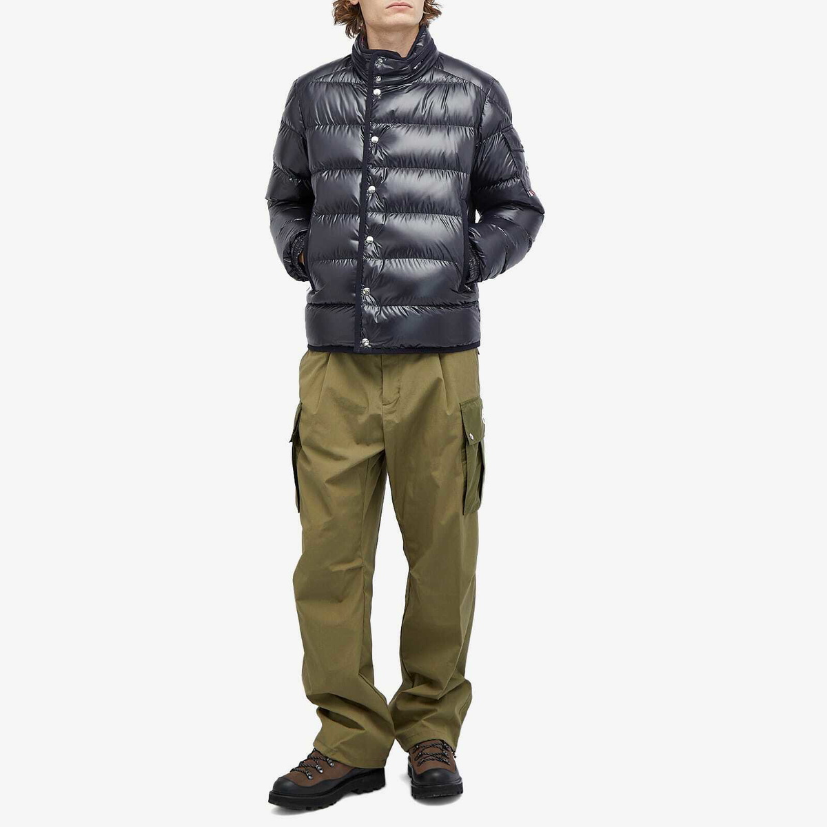Moncler Men's Gourette Jacket in Navy Moncler