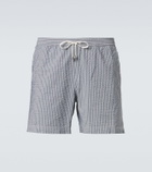 Sunspel Striped swim trunks