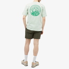 Hikerdelic Men's Core Logo T-Shirt in Smoke Green