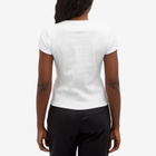 ST. Agni Women's Organic Cotton Baby T-Shirt in White