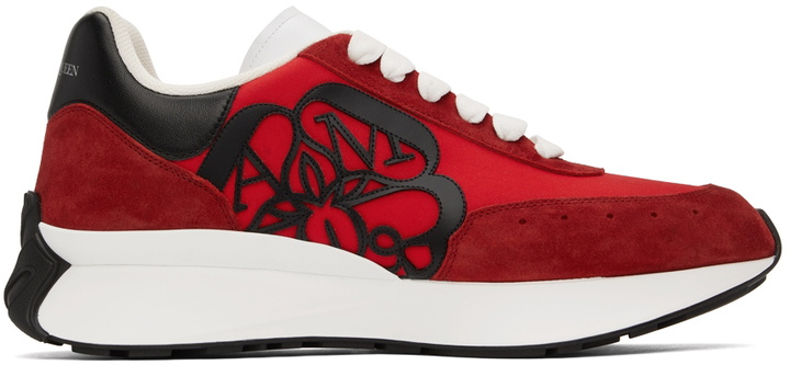 Photo: Alexander McQueen Red Sprint Sneakers