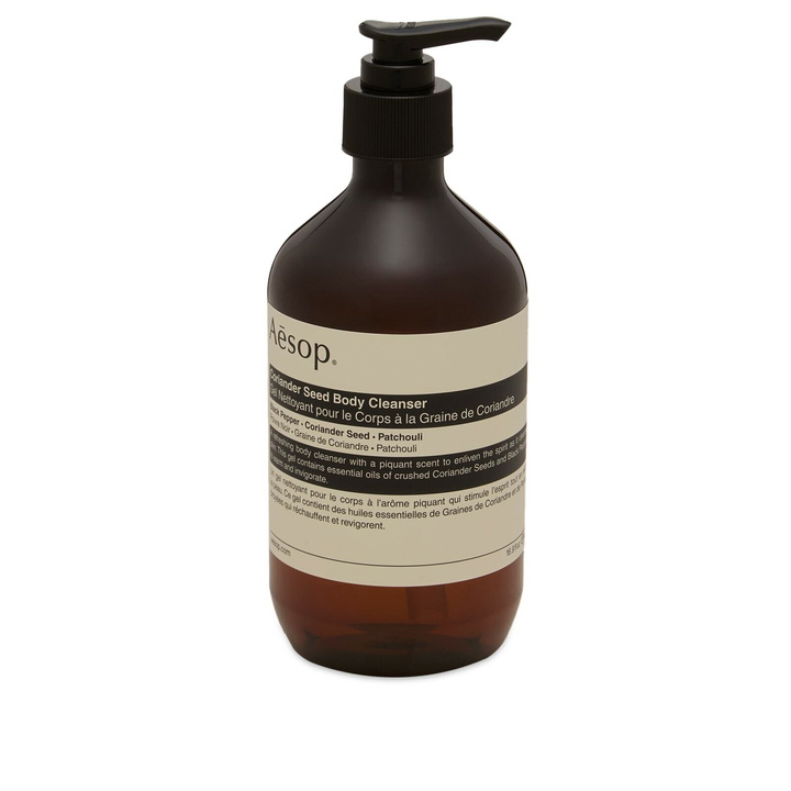 Photo: Aesop Coriander Seed Body Cleanser 