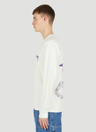 Skate Posse Long Sleeve T-Shirt in White