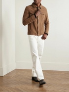 Yves Salomon - Suede Jacket - Brown