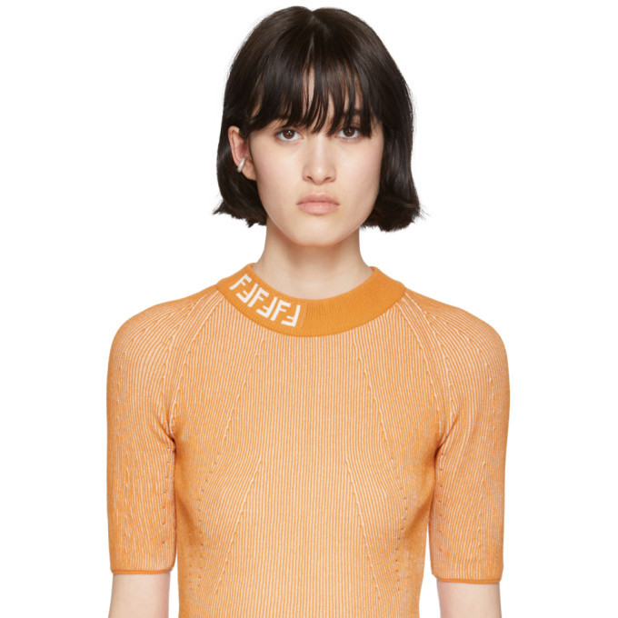 Fendi Gold Fendioops Ear Cuff Fendi