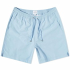Sunspel Men's Swim Shorts in Light Blue