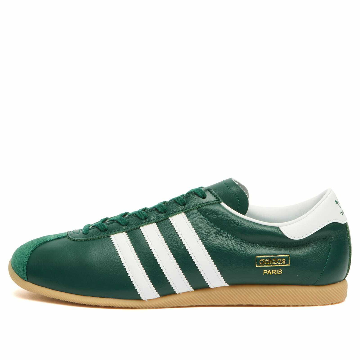 Adidas Men's Paris Sneaker in Collegiate Green/Ftwr White/Gum adidas