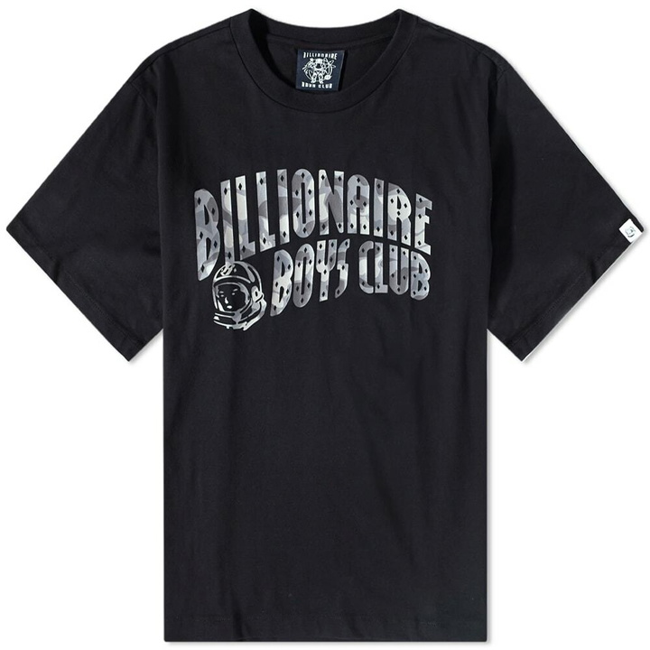 Photo: Billionaire Boys Club Men's Camo Arch Logo T-Shirt in Black