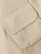 Stòffa - Linen-Twill Blouson Jacket - Neutrals