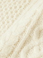 Sid Mashburn - Cable-Knit Wool-Blend Sweater - Neutrals