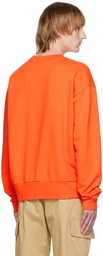 Marni Orange Printed Sweatshirt