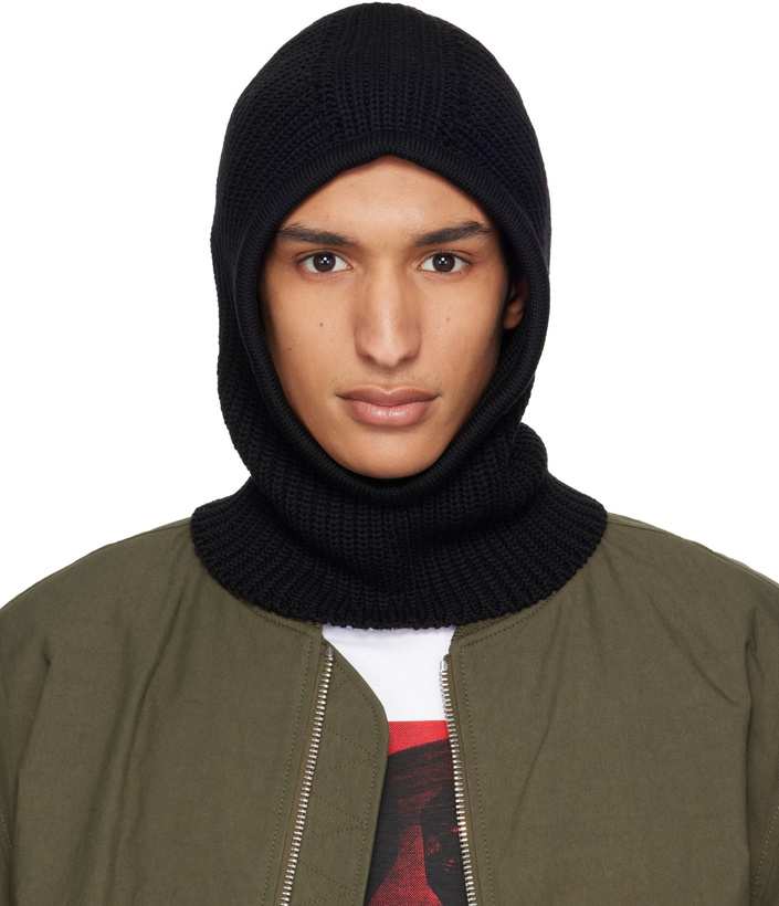 Photo: Givenchy Black Wool Balaclava