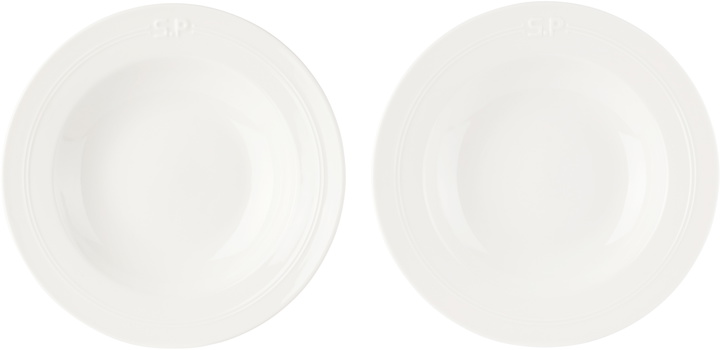 Photo: Service Projects White Métier SP Embossed Bowl Set