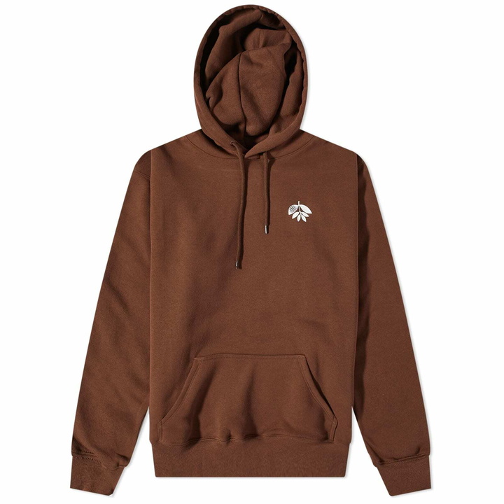 Photo: Magenta Men's Invert Plant Hoody in Chocolate