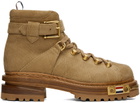 Thom Browne Tan Hiking Boots