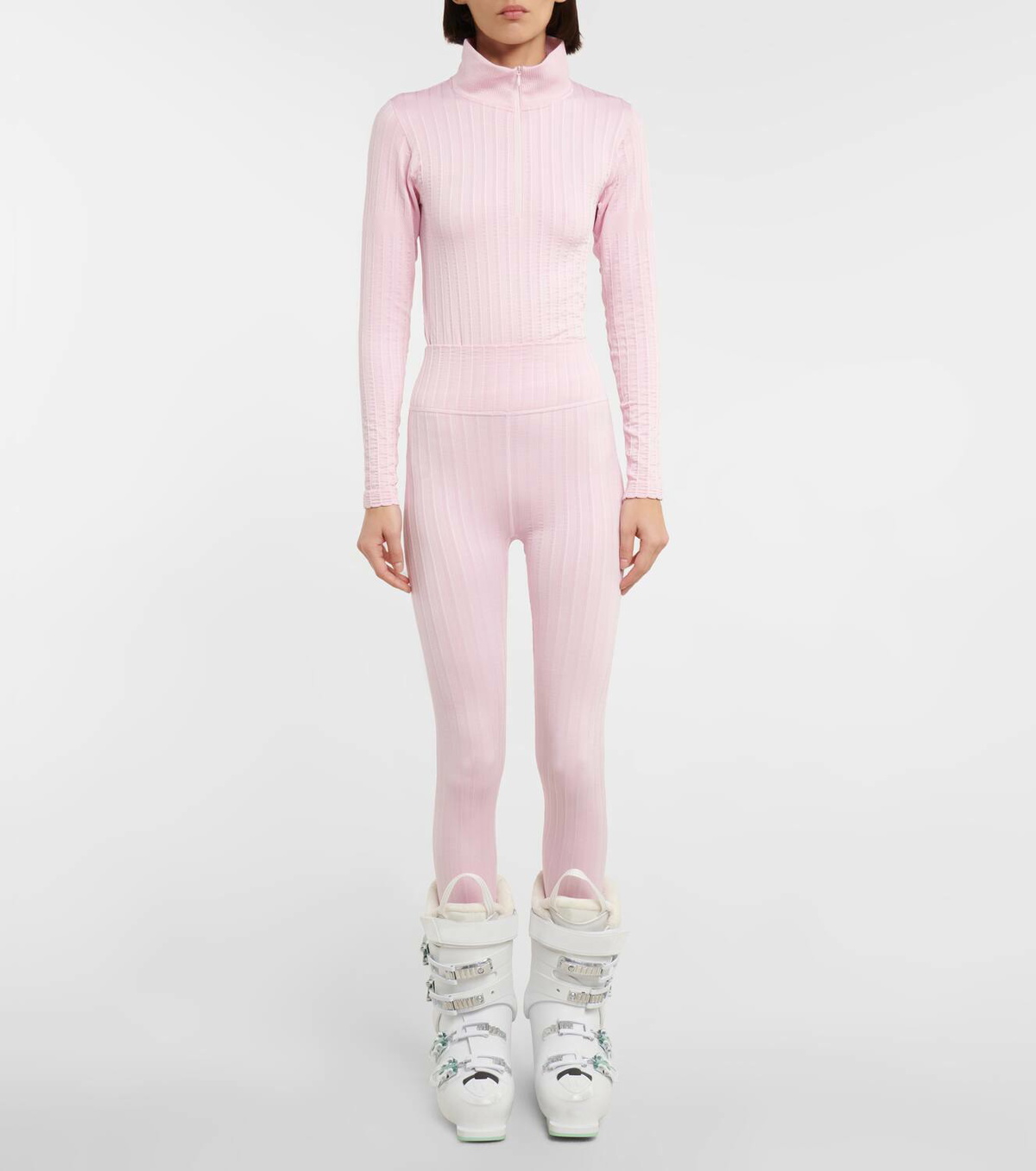 Cordova Base Layer ribbed-knit leggings