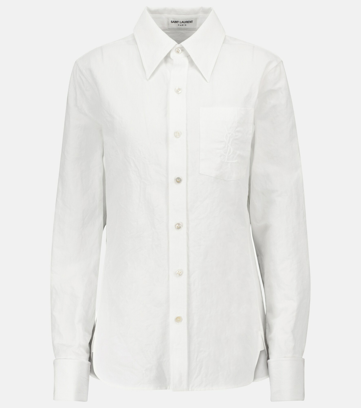 Saint Laurent - Cotton and linen shirt Saint Laurent