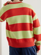 Acne Studios - Kilgot Striped Intarsia Wool Sweater - Red