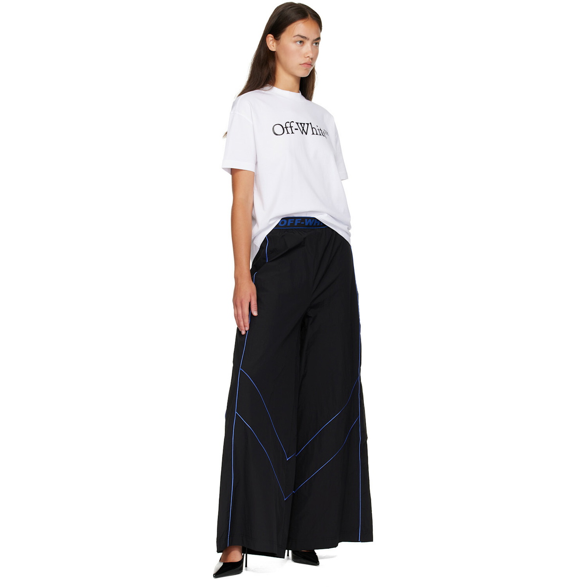 Off-White Black Logoband Track Pants
