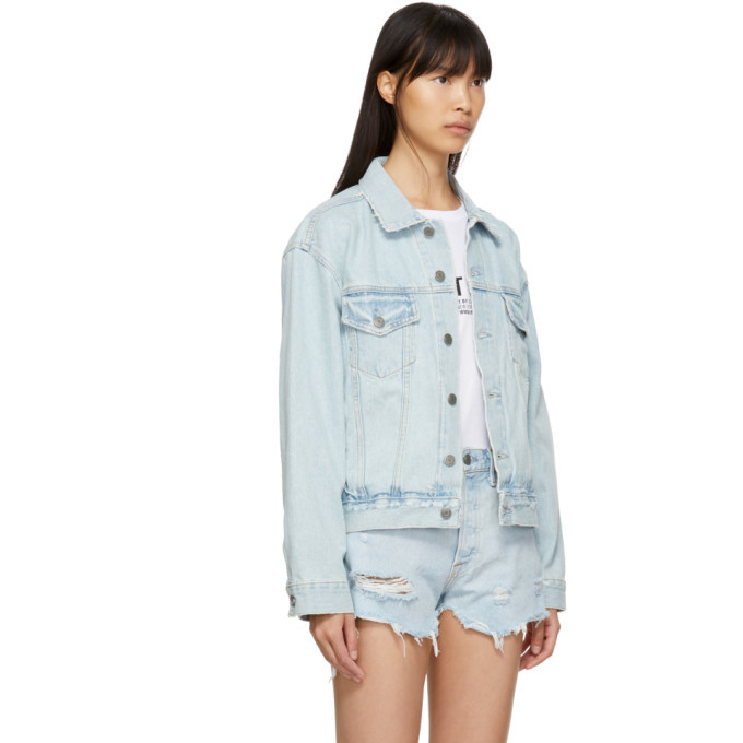 Grlfrnd Blue Denim Kim Jacket Grlfrnd