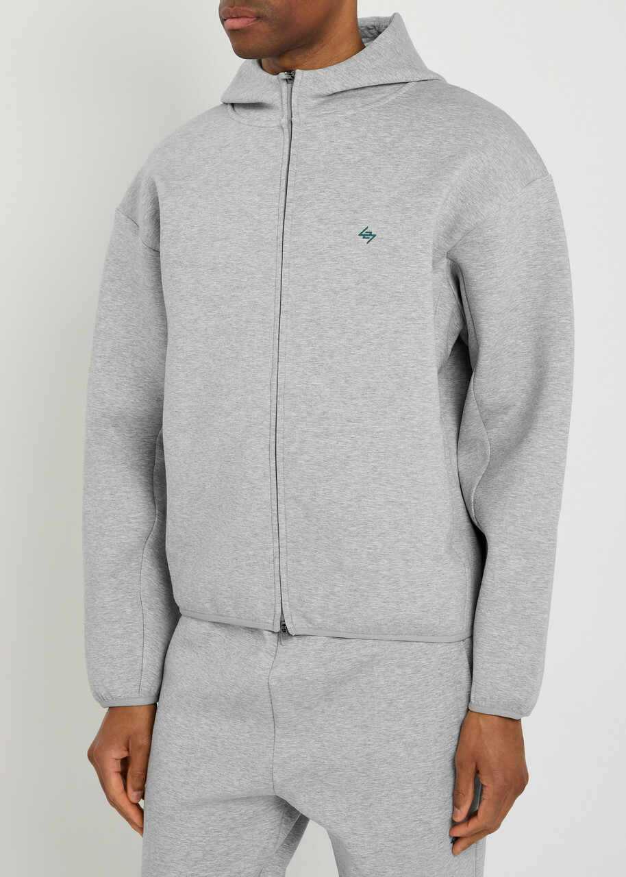 Represent 247 Numbers Cotton-blend Sweatshirt Grey