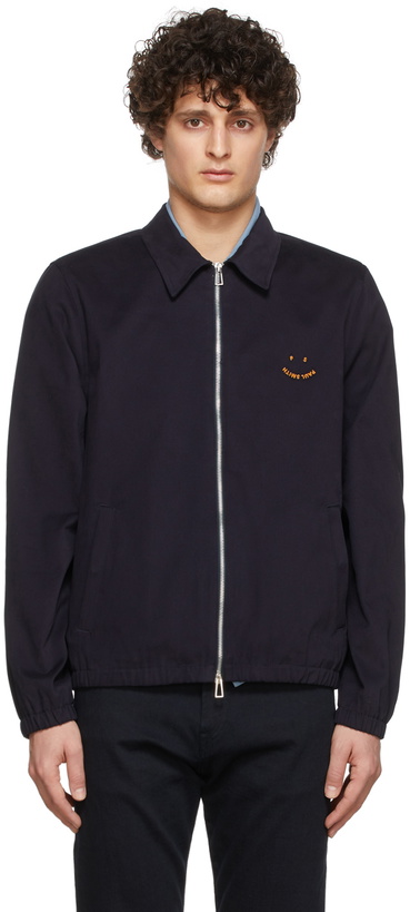 Photo: PS by Paul Smith Navy Happy Coach Jacket