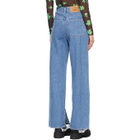 GANNI Blue Levis Edition High Loose Jeans