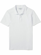 Gabriela Hearst - Cotton-Jersey Polo Shirt - White
