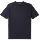 Thom Sweeney - Garment-Dyed Cotton-Jersey T-Shirt - Blue