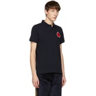 Moncler Navy Maglia Polo