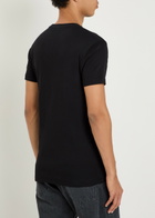 Tom Ford Perforated Cotton T-shirt Black