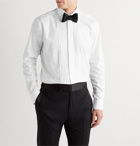 Favourbrook - Slim-Fit Bib-Front Cotton Tuxedo Shirt - White