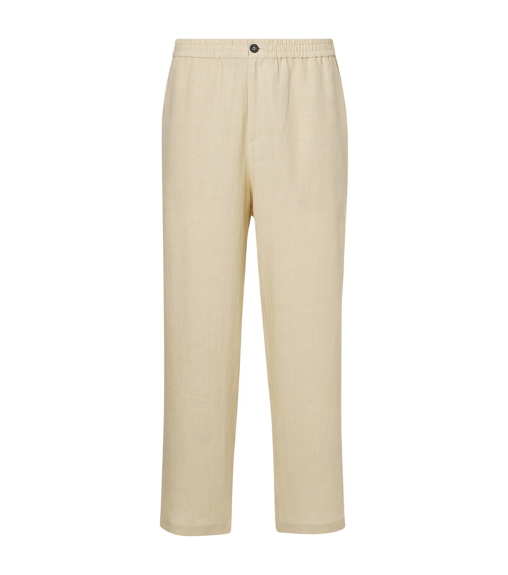 Photo: Le Kasha Linen straight pants