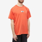 Maison Margiela Men's Number Logo T-Shirt in Burnt Orange