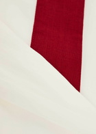 Liberowe Hana Contrasting-trim Woven Shirt White