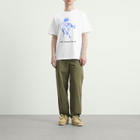 Café Mountain Men's Jazz T-Shirt in Natural