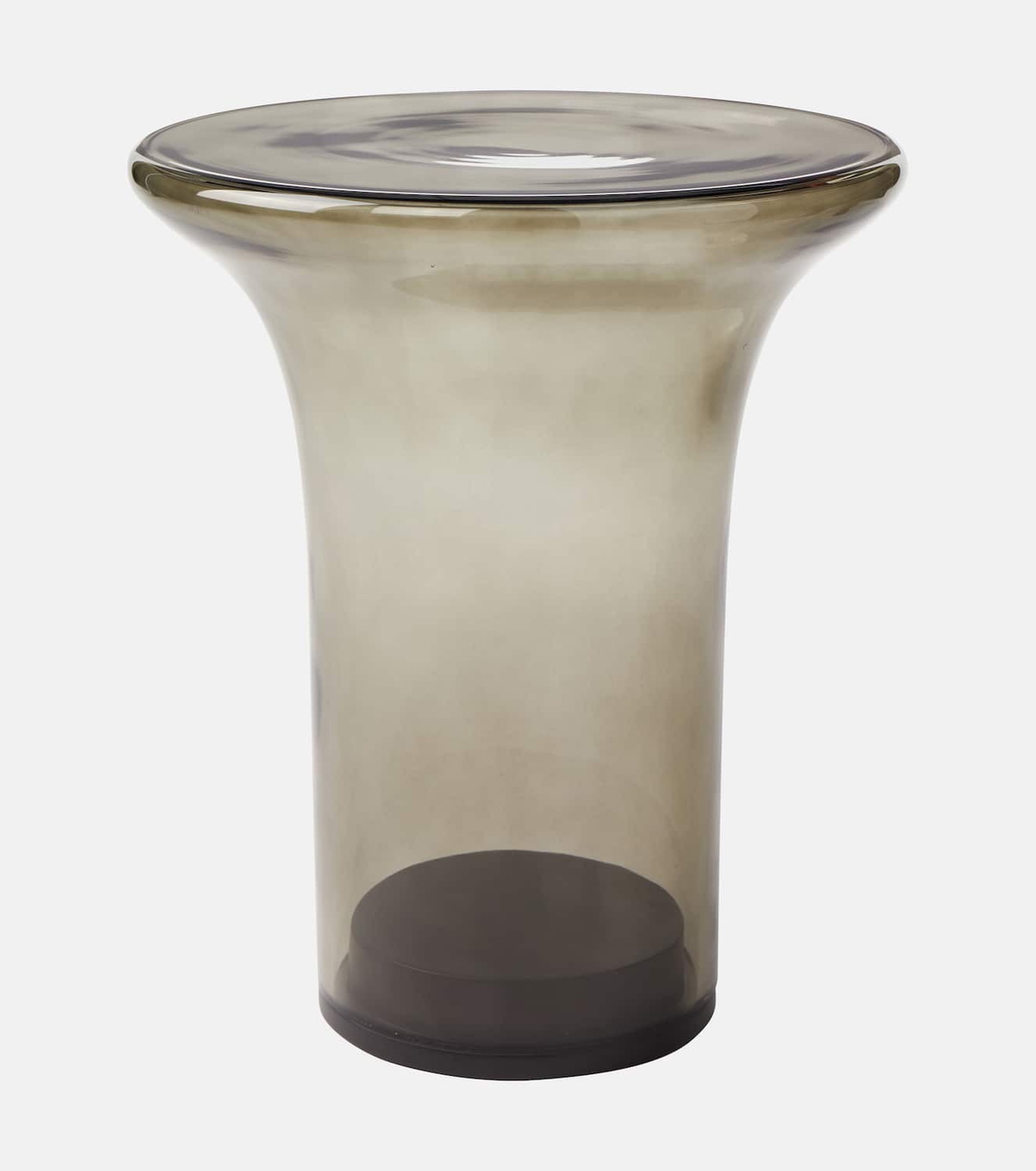 101 Copenhagen Trumpet Tall glass side table