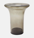 101 Copenhagen Trumpet Tall glass side table