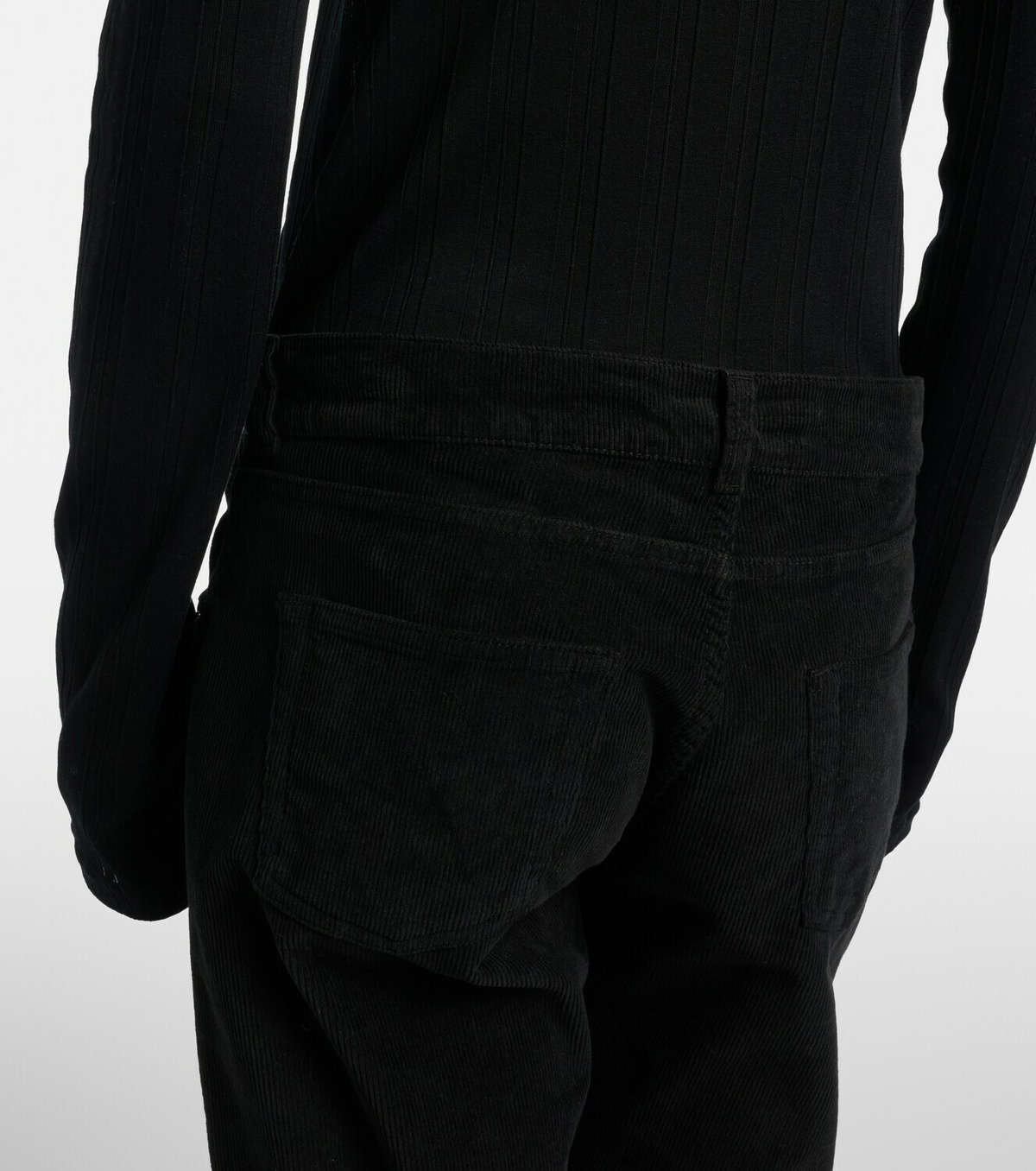 The Row Fima cropped straight jeans