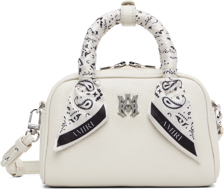 Photo: AMIRI Off-White Micro Bowling Bag
