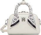 AMIRI Off-White Micro Bowling Bag