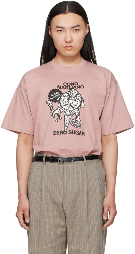 Photo: Magliano Pink 'Gusto Sciopero' T-shirt