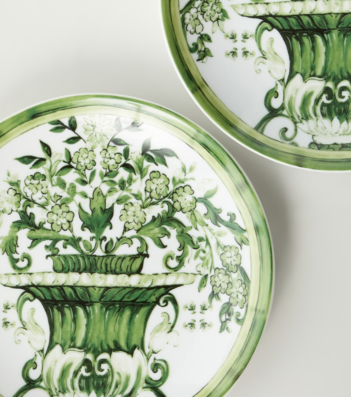 Dolce&Gabbana Casa Verde Maiolica set of 2 dessert plates
