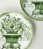 Dolce&Gabbana Casa Verde Maiolica set of 2 dessert plates