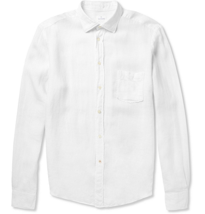 Photo: Hartford - Classic Linen Shirt - Men - White