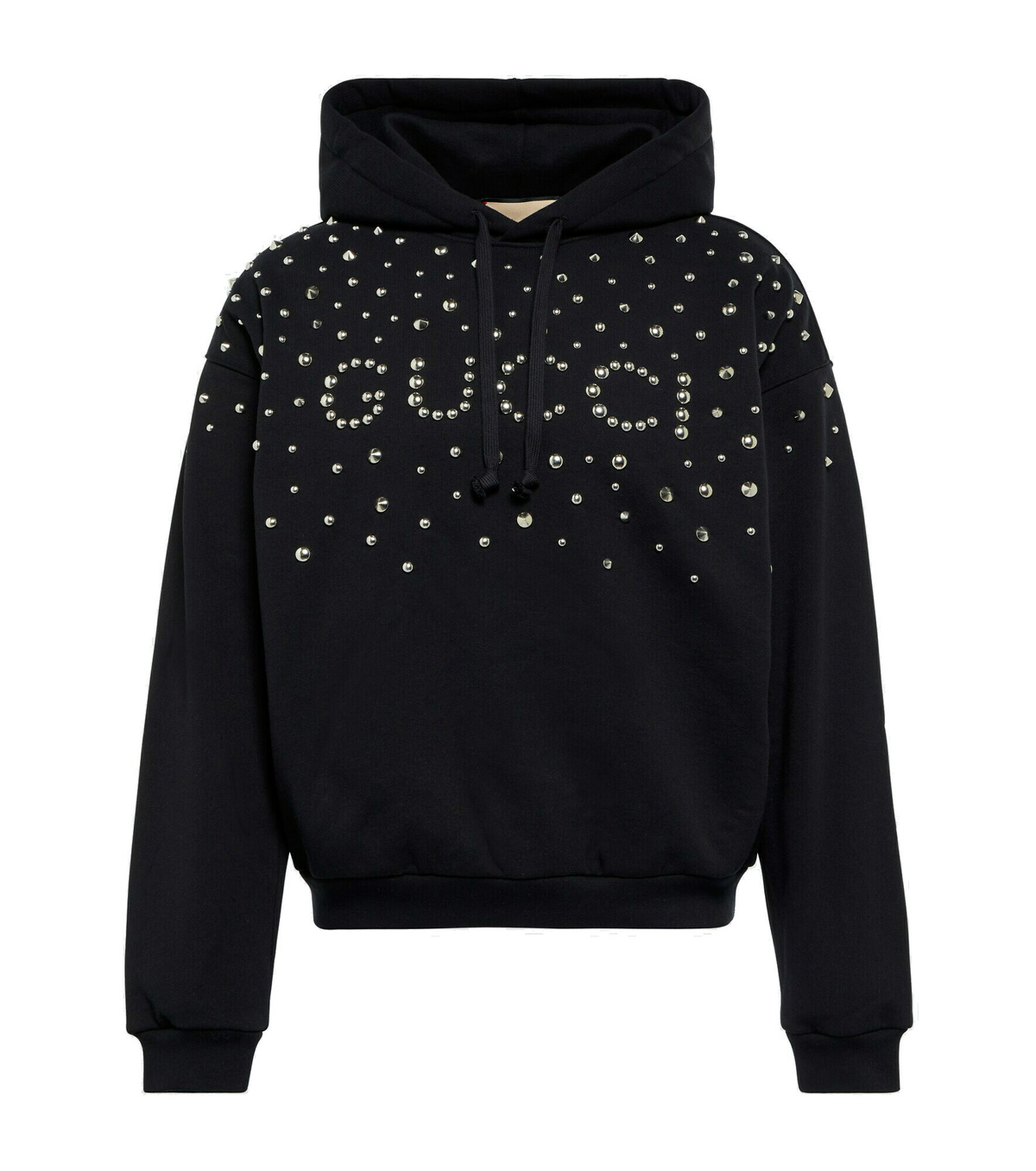 GUCCI★素敵！GRAPHIC PRINT BUNNY BLUE FELTED COTTON HOODIE Baby printed cotton sweatshirt in light blue | GUCCI® US